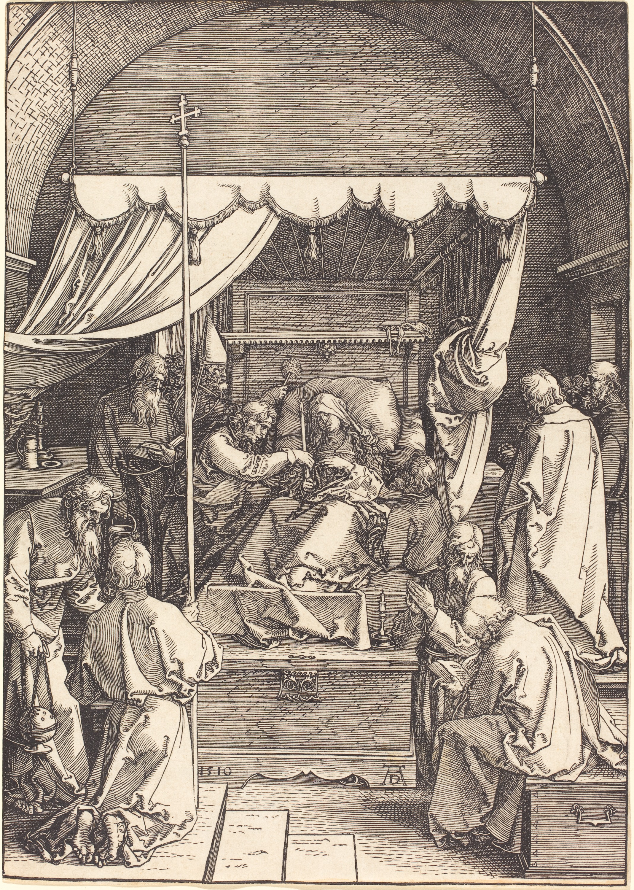 Dürer, A morte da Virgem